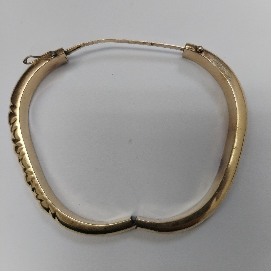 PULSERA RIGIDA ORO 14 K 13,20 GRMS (SEMINUEVO)