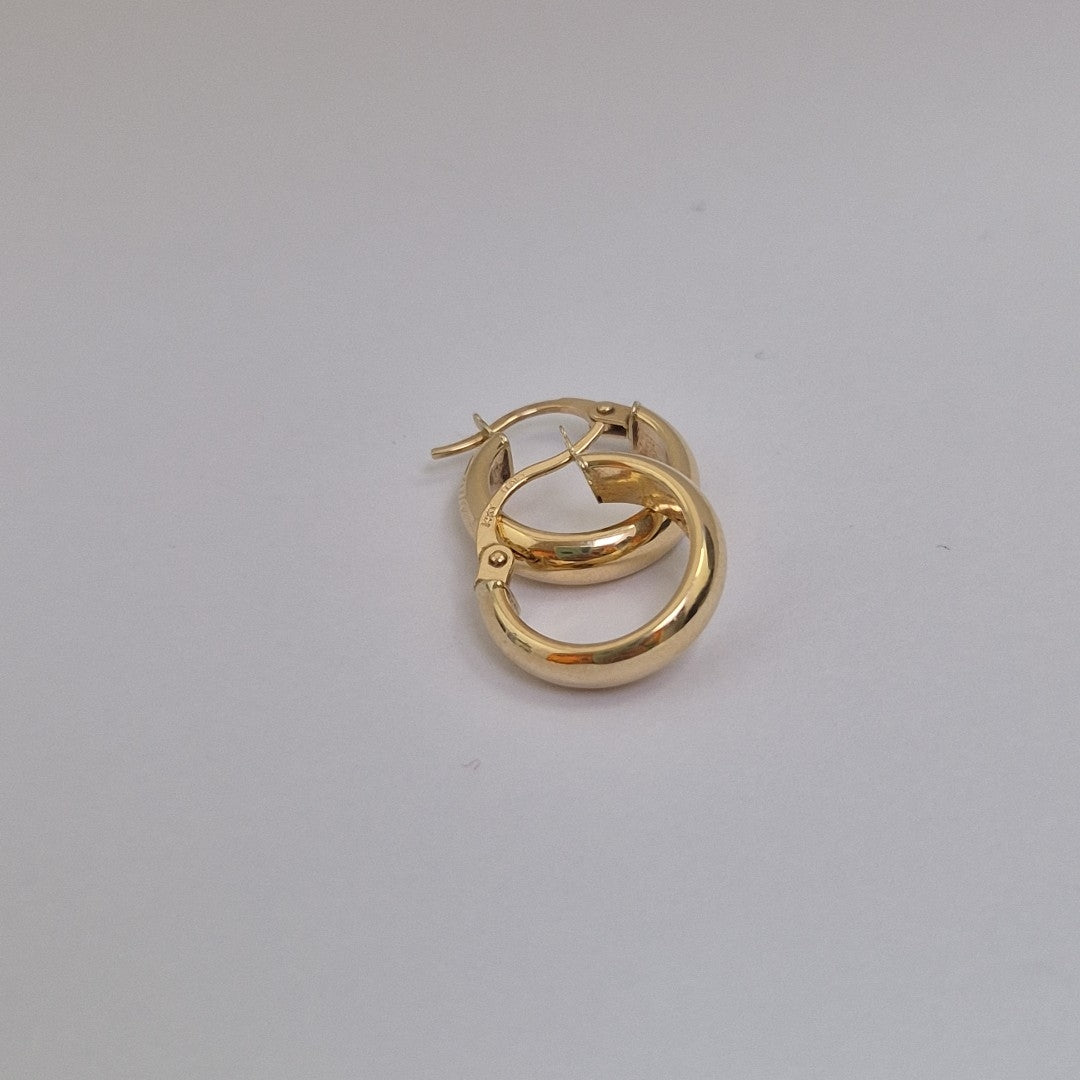 ARRACADAS PAR ORO 14 K 1,30 GRMS (SEMINUEVO)