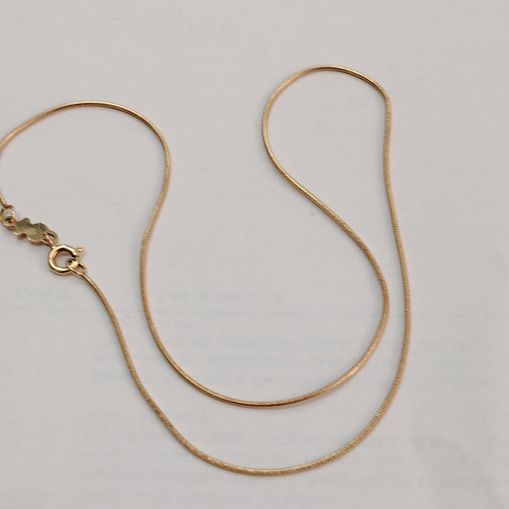 CADENA ORO 14 K 4,90 GRMS (SEMINUEVO)