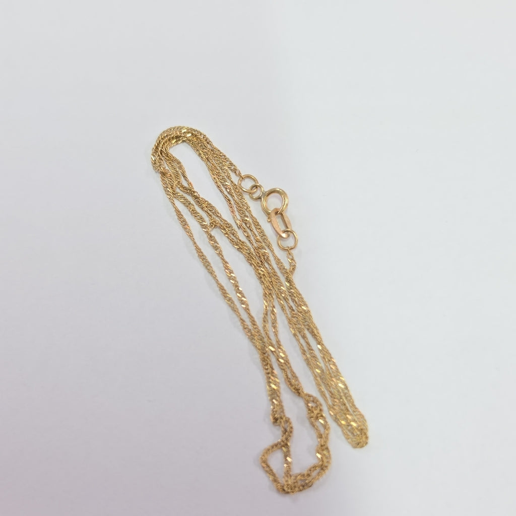 CADENA ORO 10 K 1.1 GRMS (SEMINUEVO)