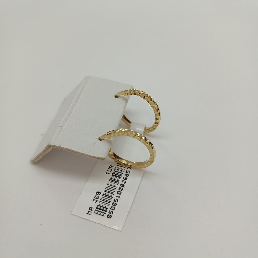 ARRACADAS ORO 14K 1.2 (NUEVO)