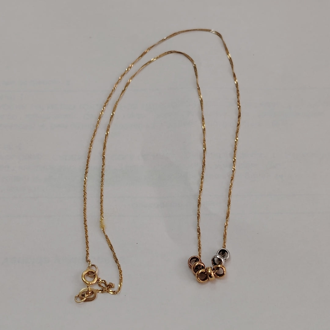 CADENA ORO 14 K 1,00 GRMS (SEMINUEVO)