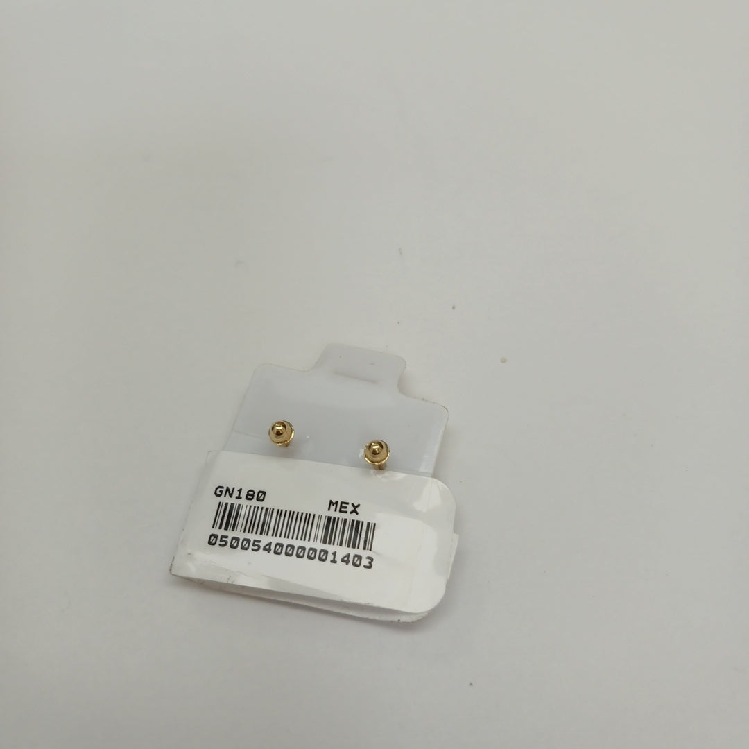 BROQUELES BROQUEL FIG TREBOL 14K 0.2851 GR (NUEVO)