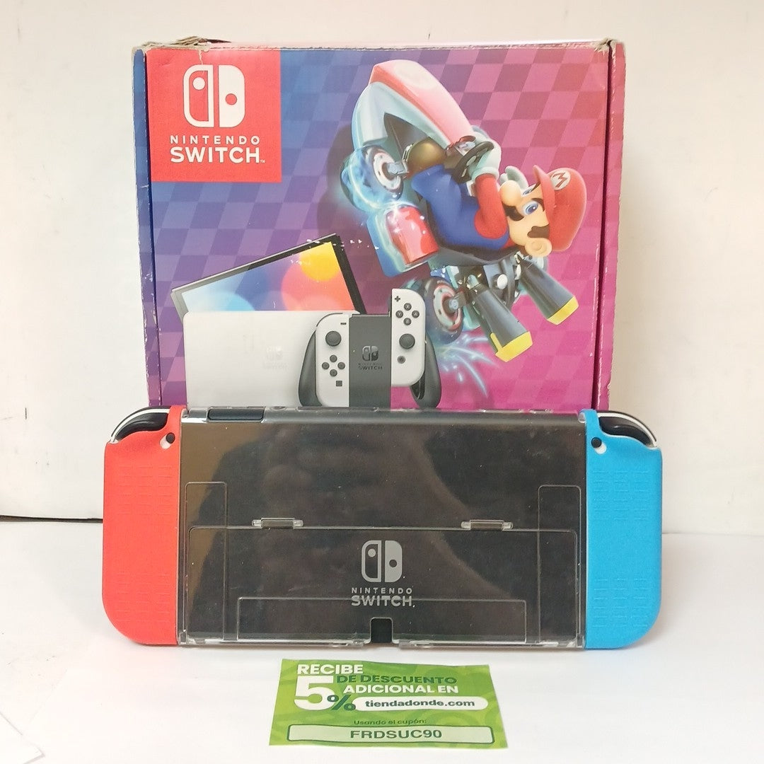 CONSOLA DE VIDEOJUEGO NINTENDO SWITCH OLED 64 GB (SEMINUEVO)