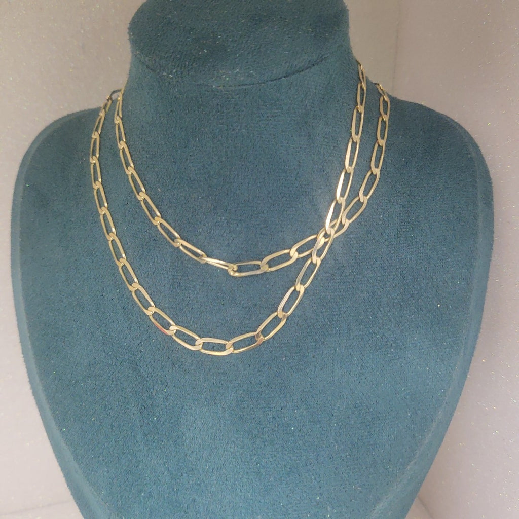 CADENA ESLABONES 14K 60 CM 11.4 GR (NUEVO)
