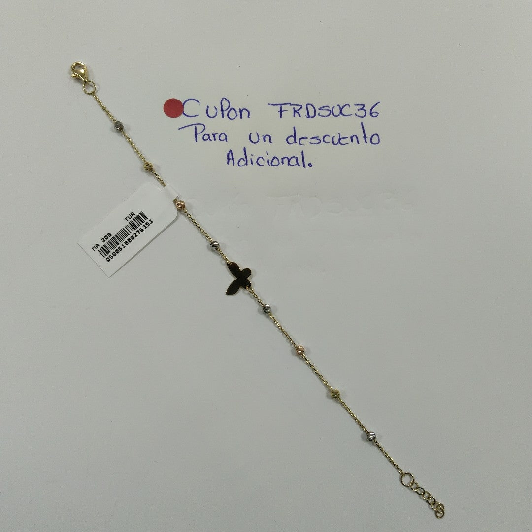 PULSERAS DAMA ORO 14K 1.4 (NUEVO)