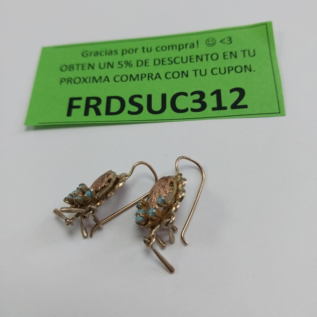 ARETES PAR ORO 8 K 4.2 GRMS (SEMINUEVO)