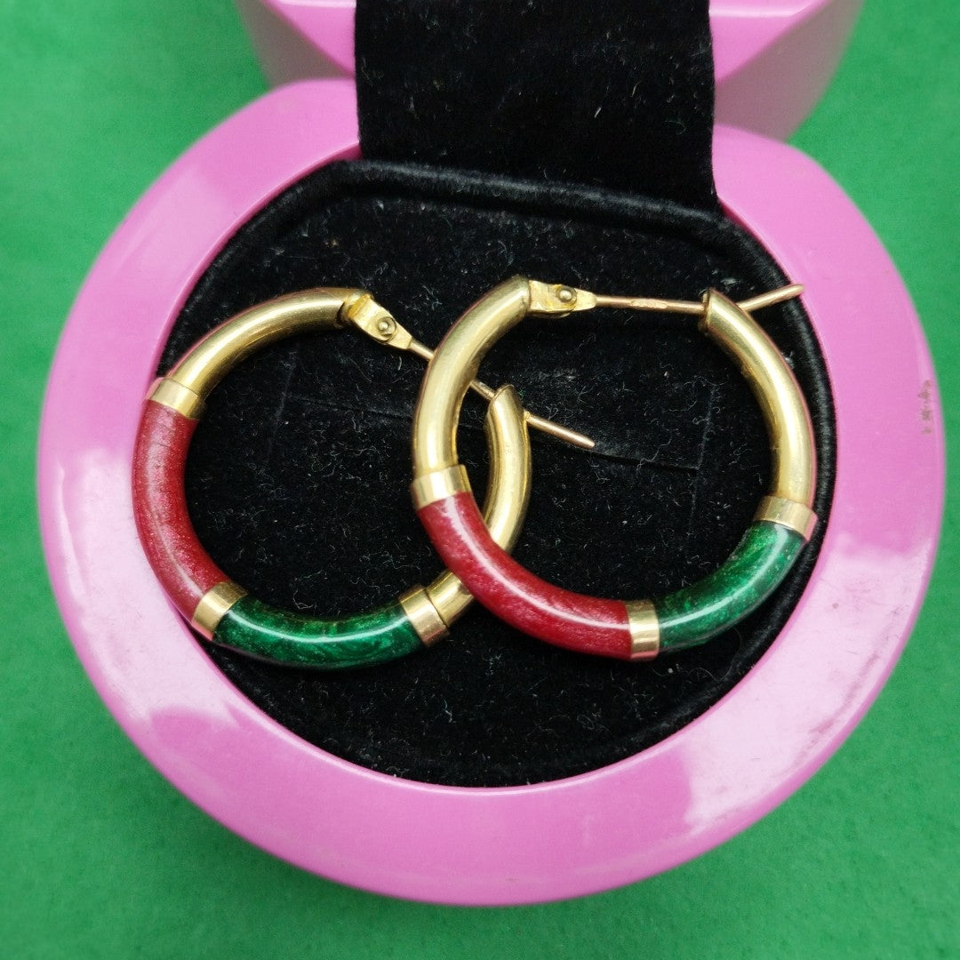 ARRACADAS PAR ORO 14 K 4,00 GRMS (SEMINUEVO)