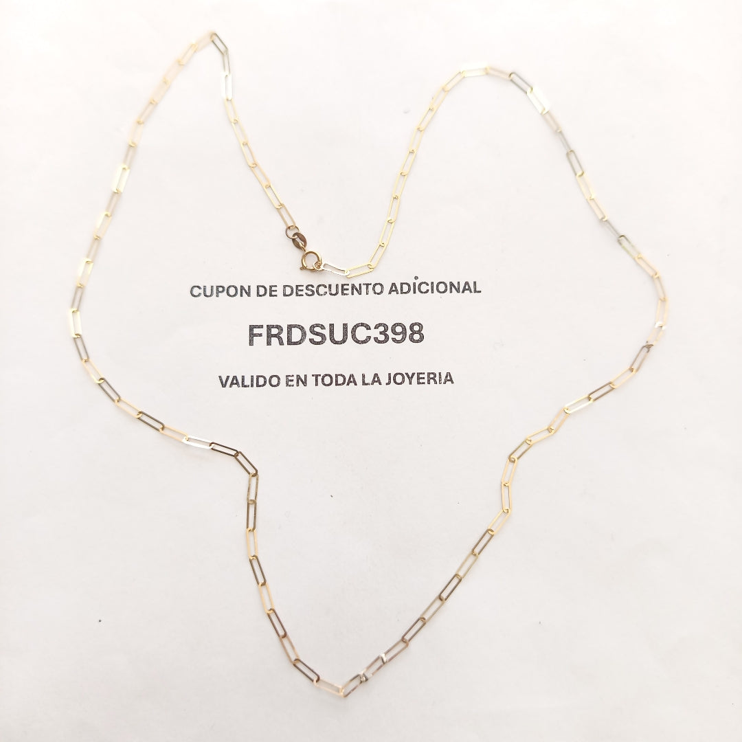 CADENA ORO 10 K 0,70 GRMS (SEMINUEVO)
