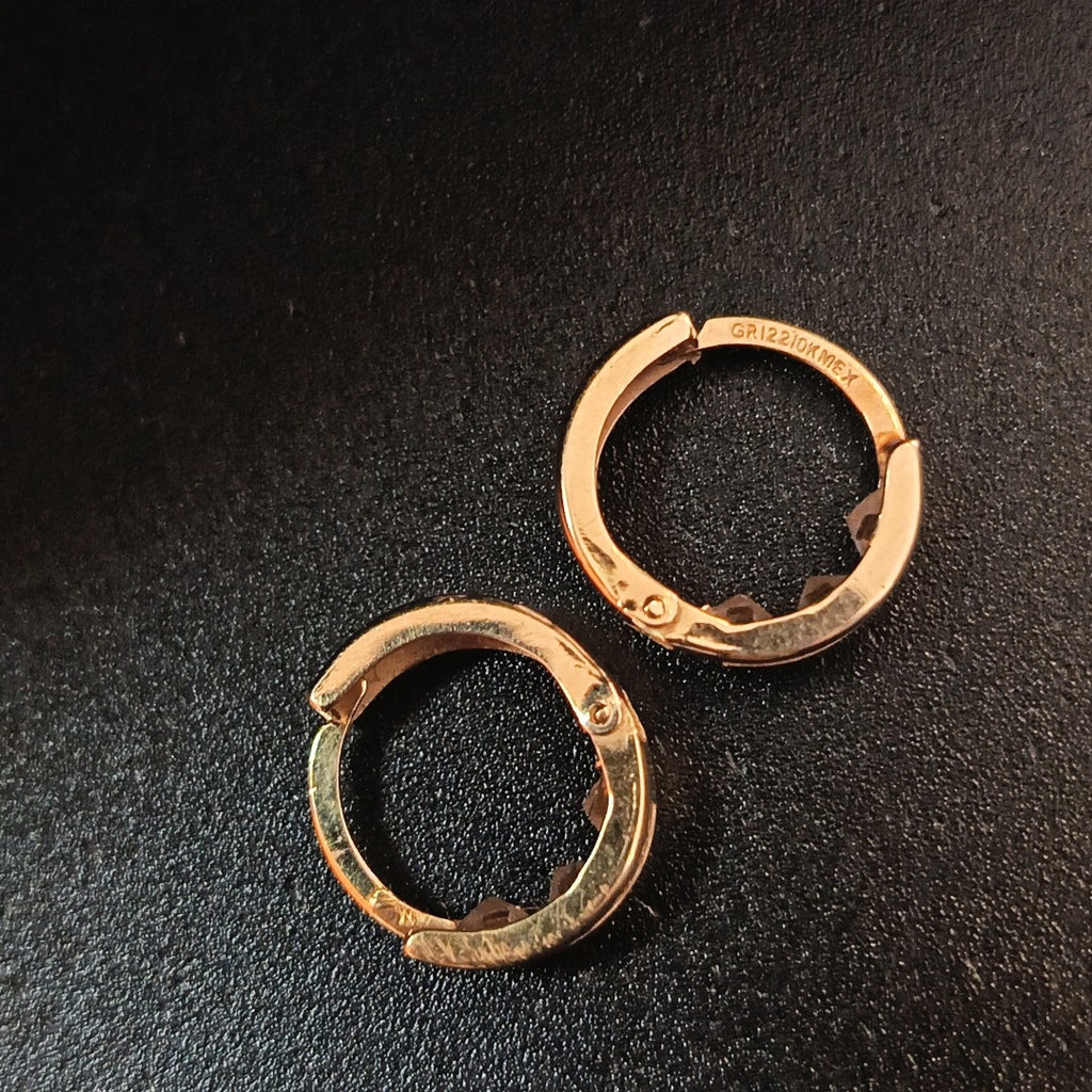 ARRACADAS PAR ORO 10 K 1,70 GRMS (SEMINUEVO)