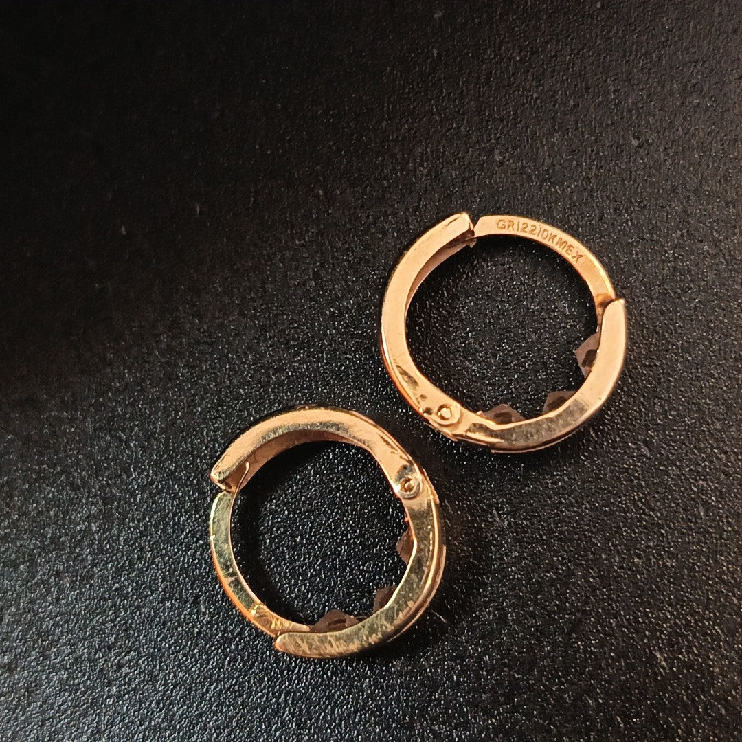 ARRACADAS PAR ORO 10 K 1,70 GRMS (SEMINUEVO)