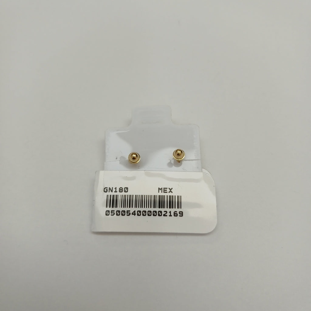 BROQUELES BROQUE FIG CEREZA C ESMALTE 14K 0.2203 GR (NUEVO)
