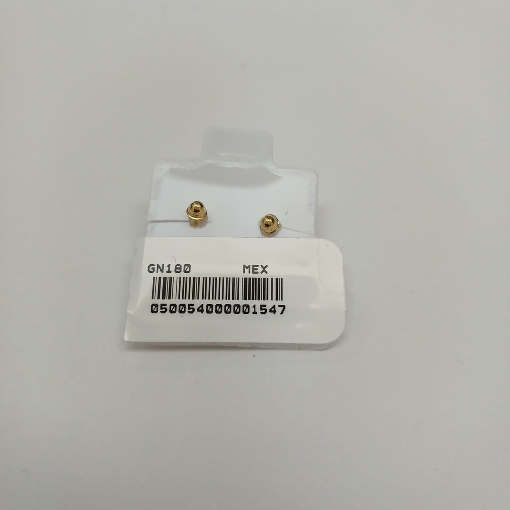 BROQUELES BROQUEL FIG FLOR C CIRCONIA 14K 0.2581 GR (NUEVO)