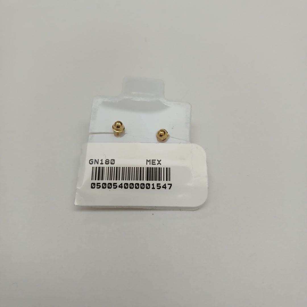 BROQUELES BROQUEL FIG FLOR C CIRCONIA 14K 0.2581 GR (NUEVO)
