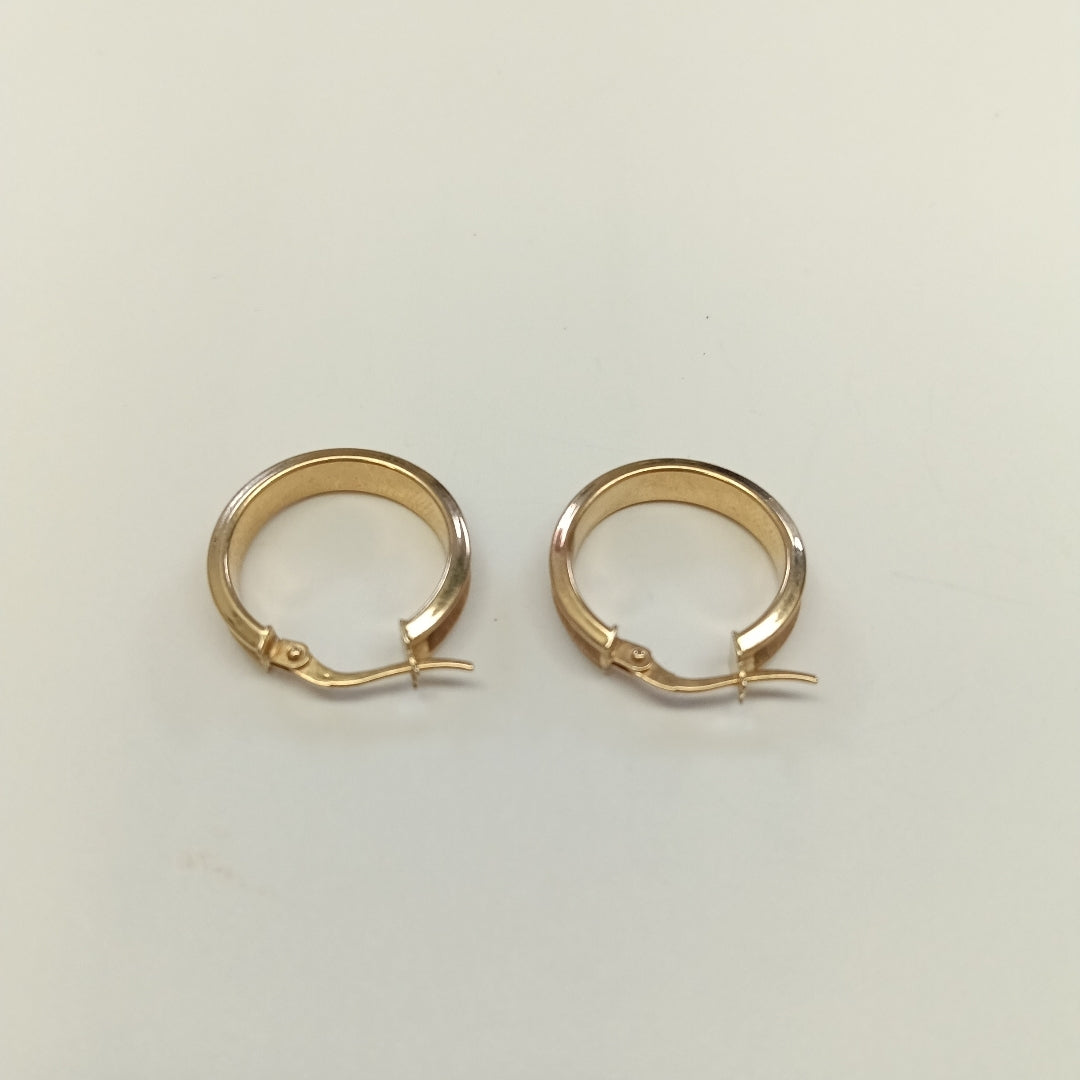 ARRACADAS PAR ORO 14 K 1,60 GRMS (SEMINUEVO)