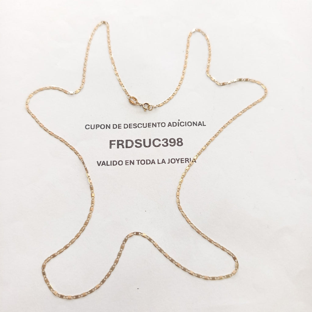 CADENA ORO 10 K 1.9 GRMS (SEMINUEVO)