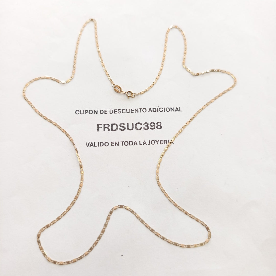 CADENA ORO 10 K 1.9 GRMS (SEMINUEVO)