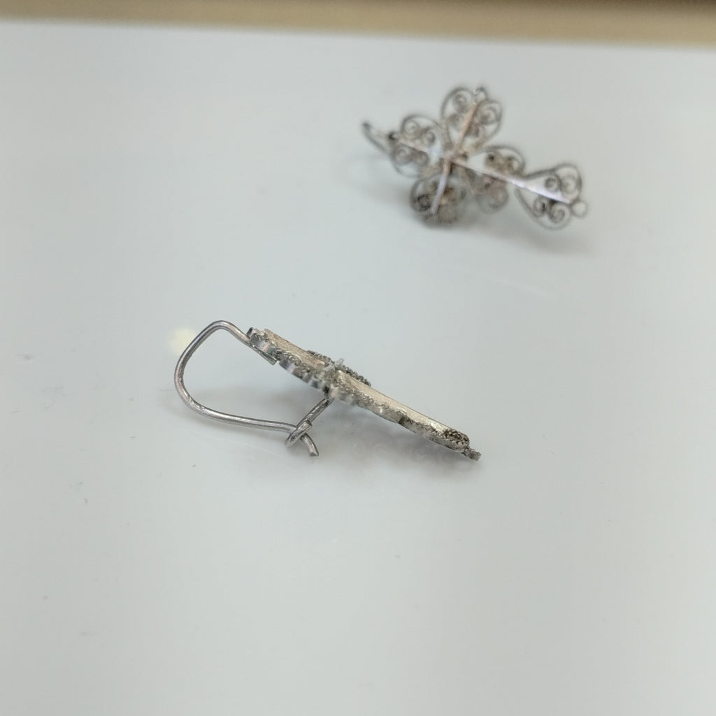 ARETES PAR PLATA 3.3 GRMS (SEMINUEVO)