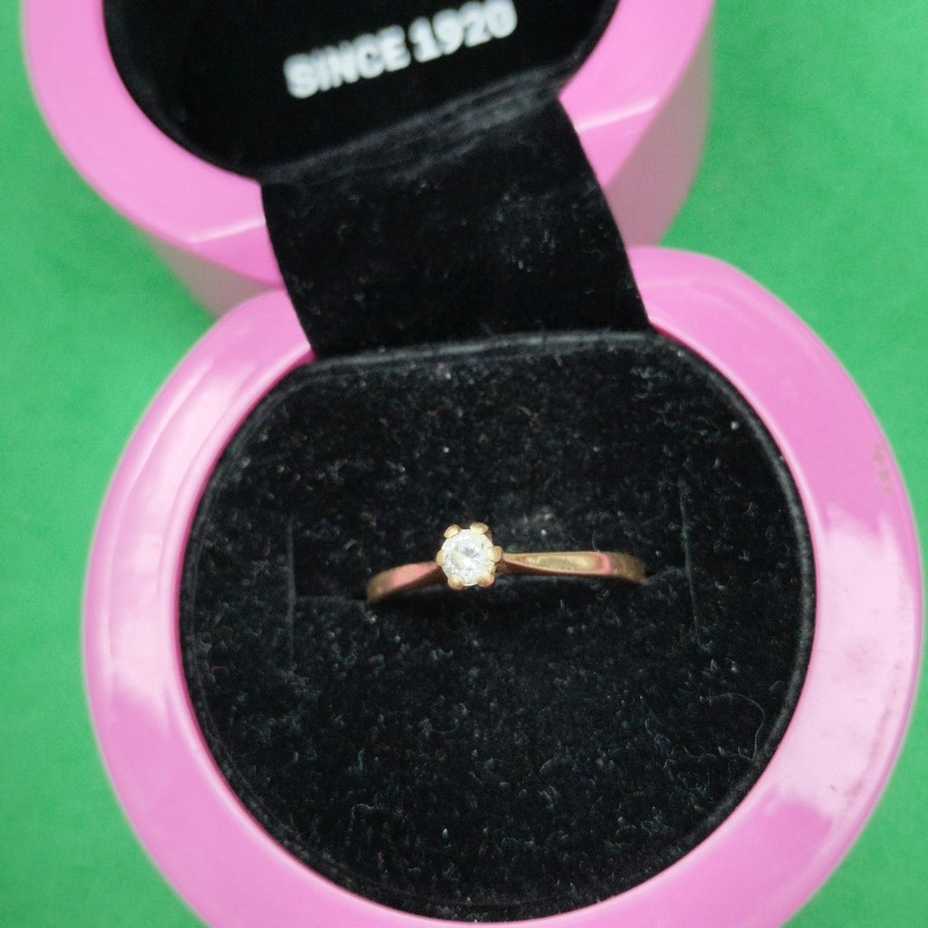 SOLITARIO ORO 10 K 1.7 GRMS (SEMINUEVO)