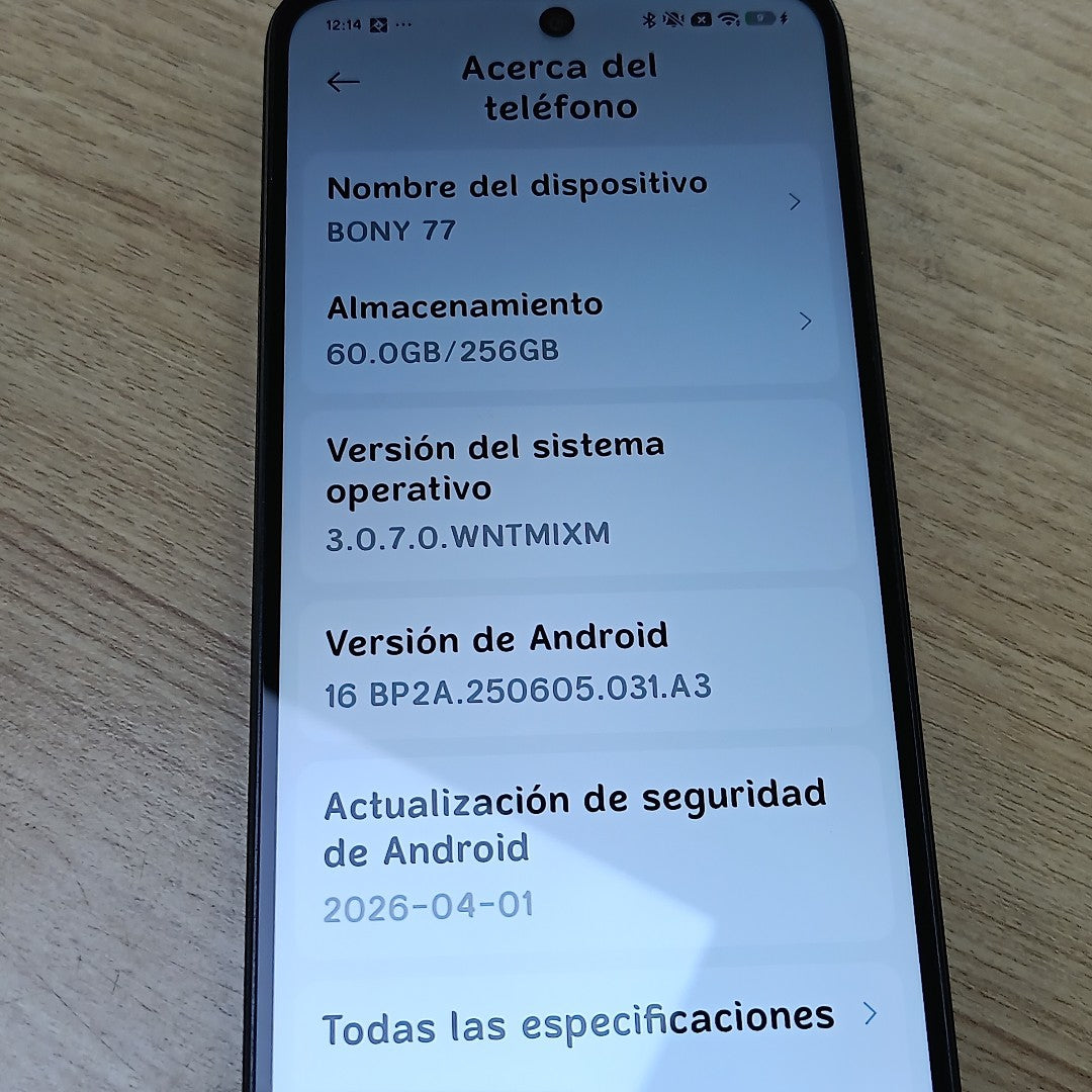 CELULAR XIAOMI REDMI 13 24049RN28L (2024) 256 GB 8 GB RAM (SEMINUEVO)