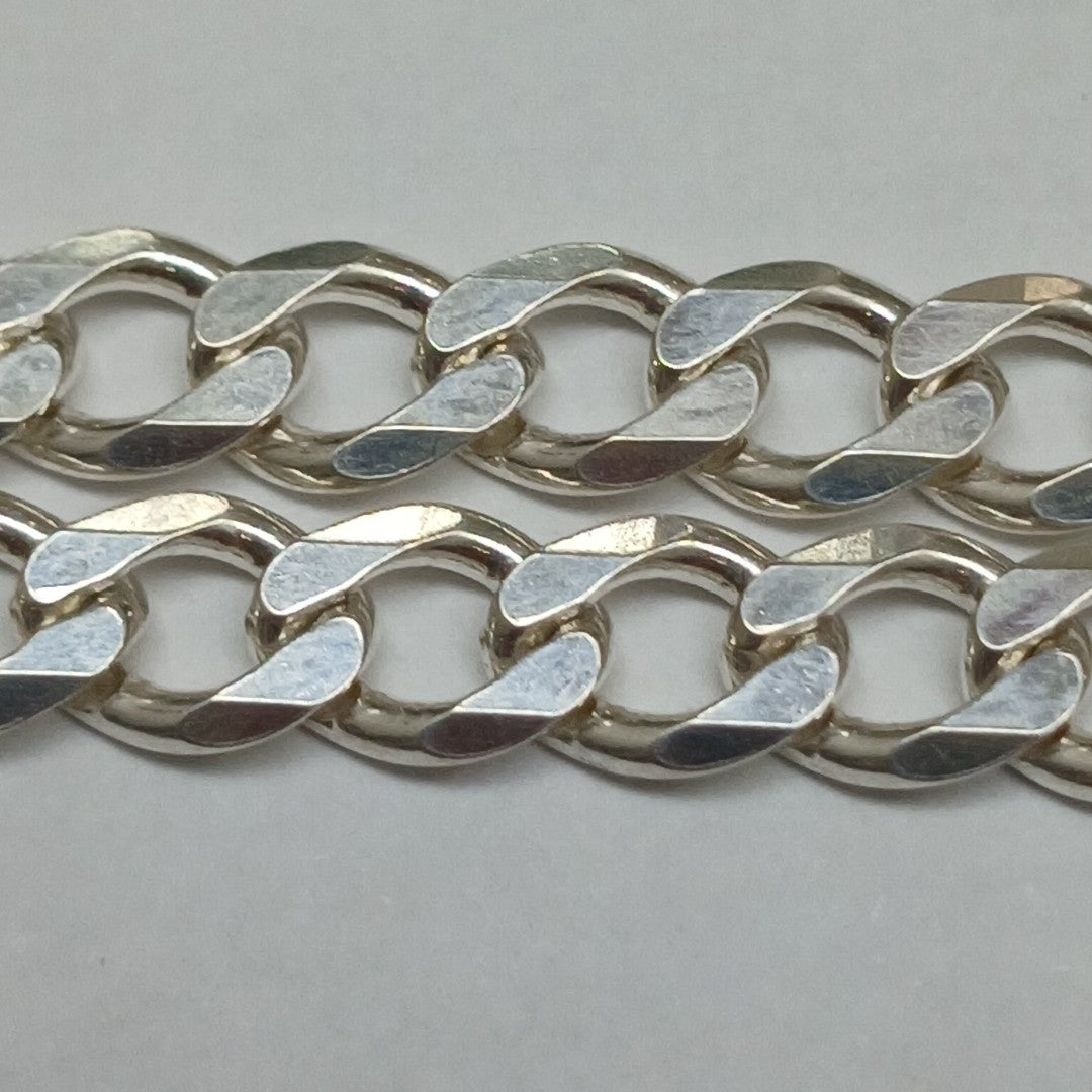 PULSERA BARBADA PLATA .925 21 CM 7.13 GR (NUEVO)
