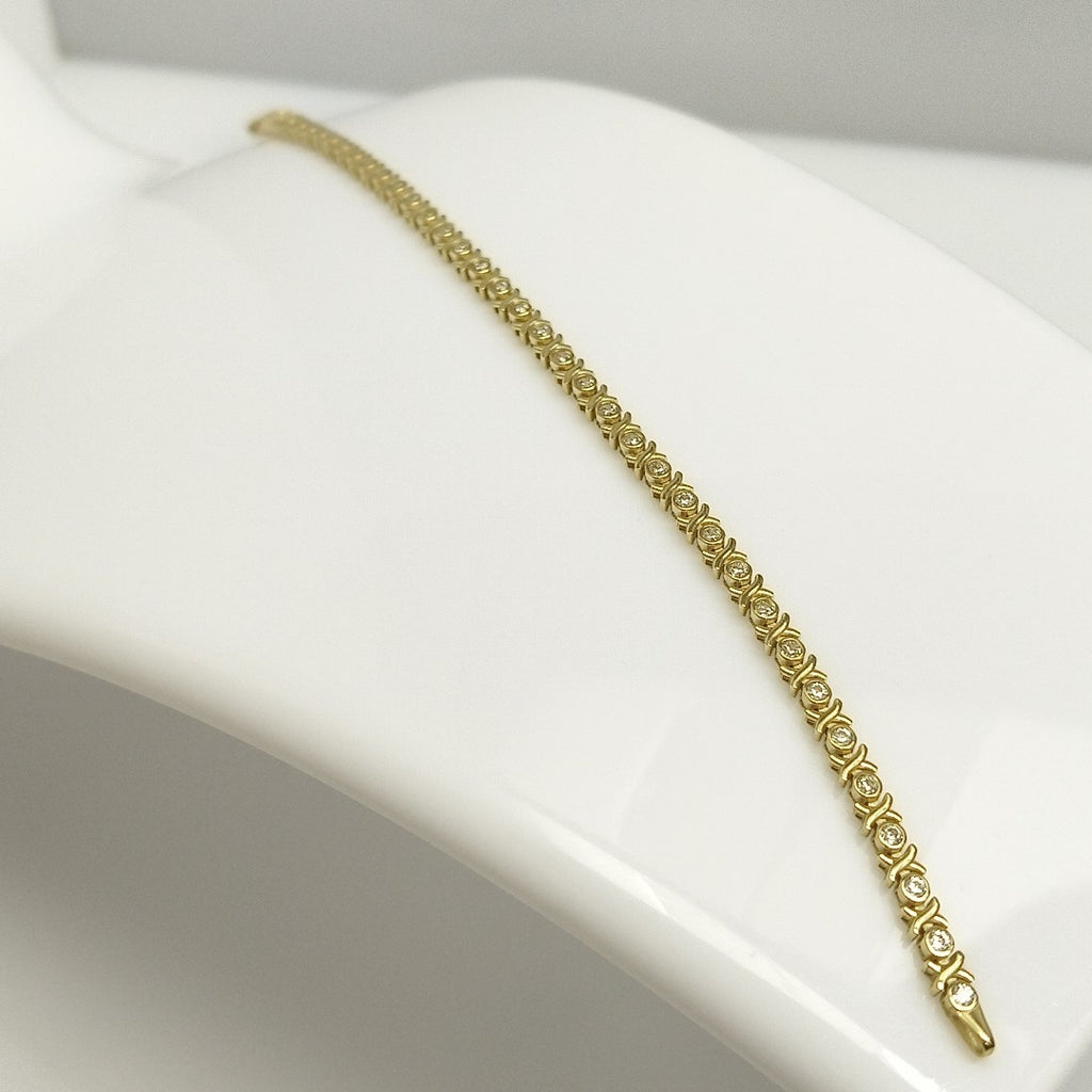 PULSERAS DAMA ORO 10K 4.6 (NUEVO)