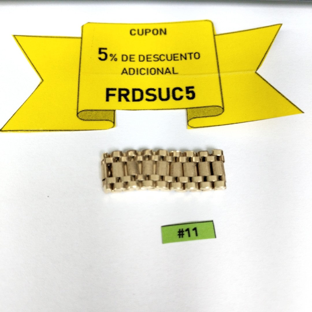 ANILLO ORO 10 K 4.6 GRMS (SEMINUEVO)