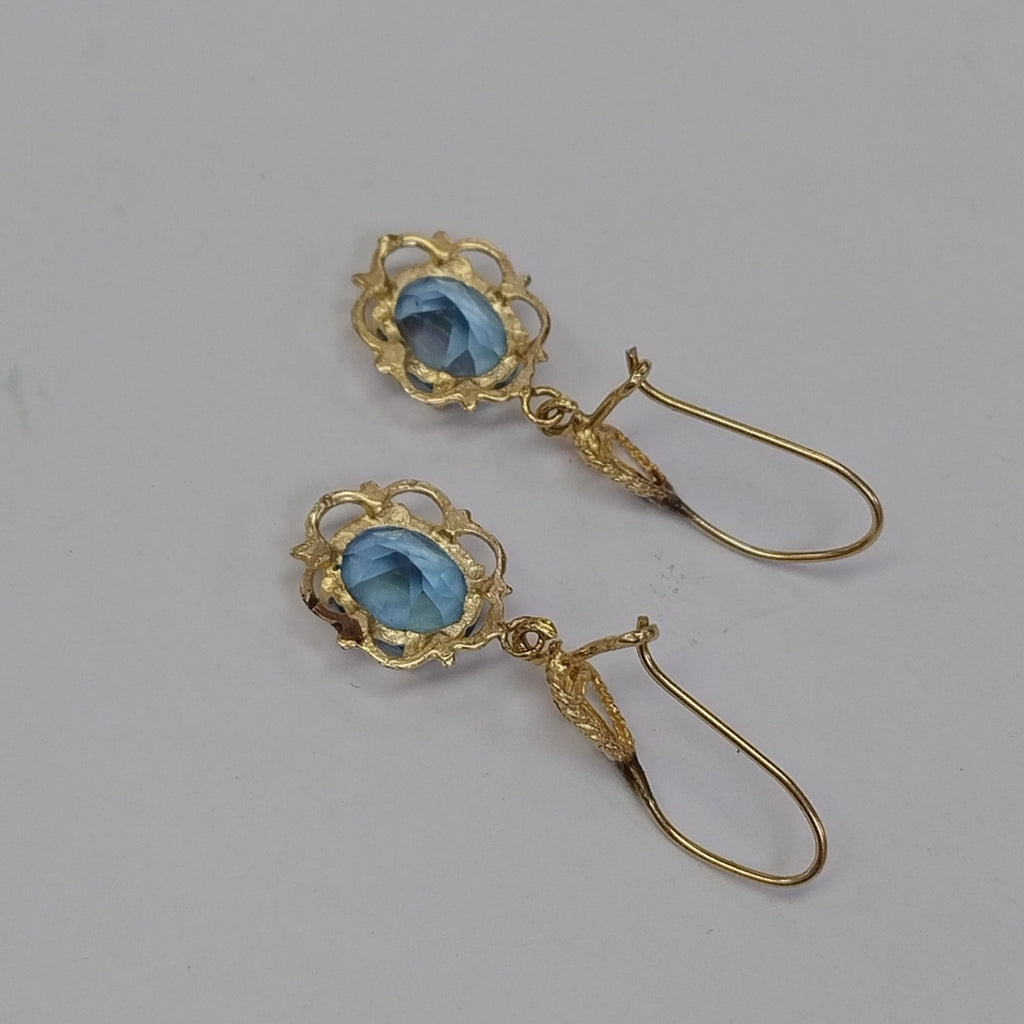 ARETES PAR ORO 14 K 3,30 GRMS (SEMINUEVO)