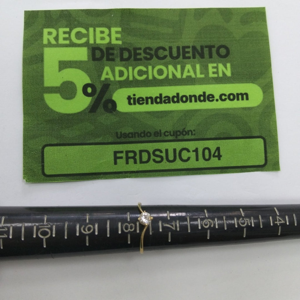 ANILLITO ORO 14 K 1,20 GRMS (SEMINUEVO)
