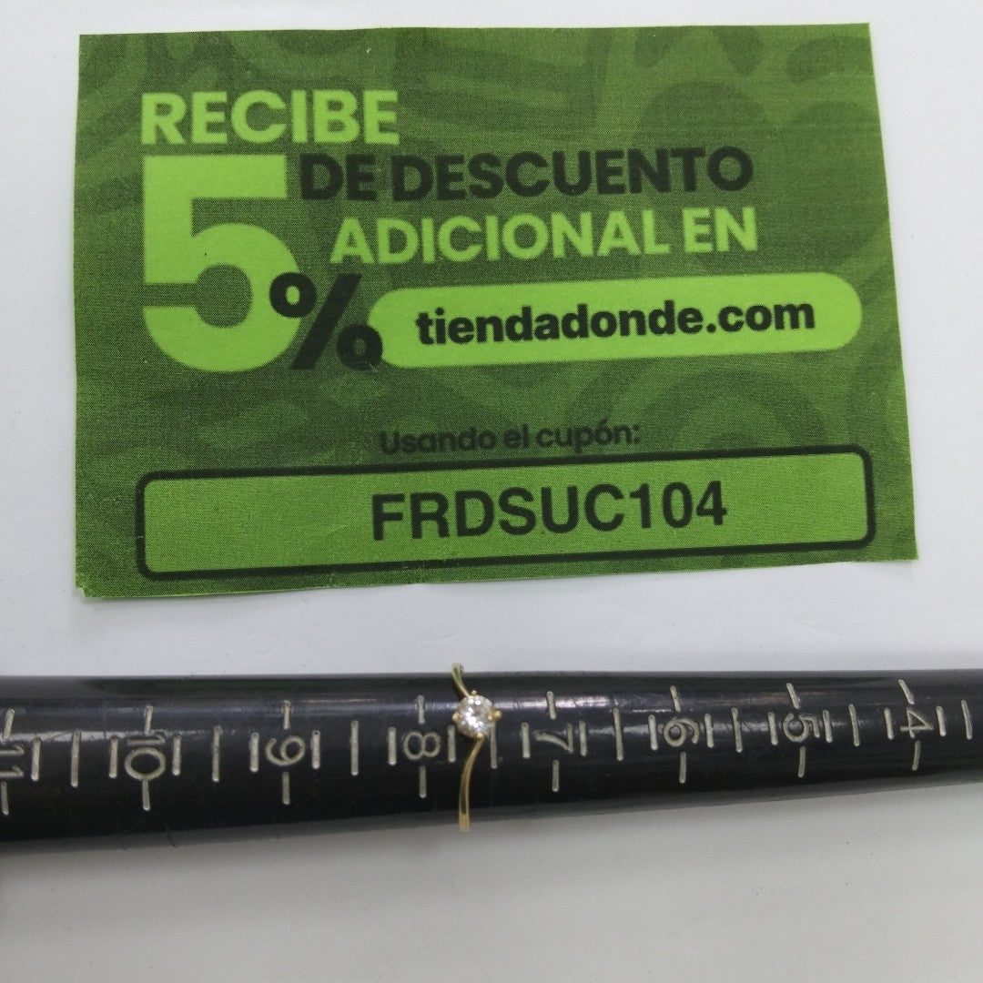 ANILLITO ORO 14 K 1,20 GRMS (SEMINUEVO)