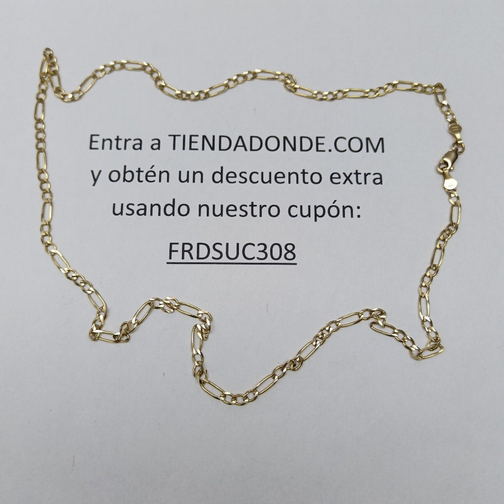 CADENA ORO 14 K 9.2 GRMS (SEMINUEVO)