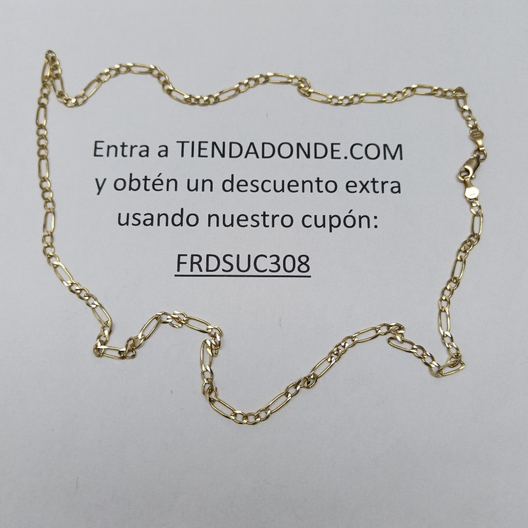 CADENA ORO 14 K 9.2 GRMS (SEMINUEVO)