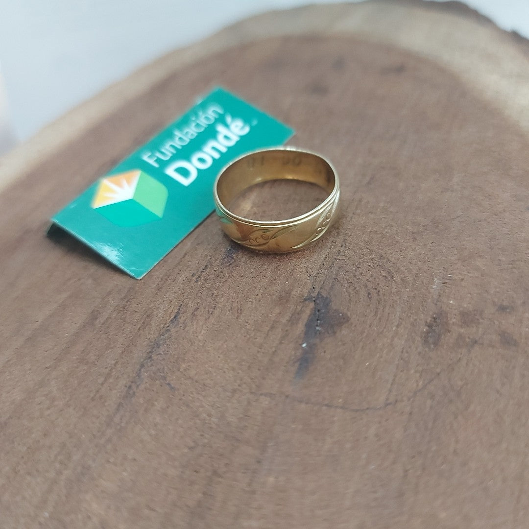ARGOLLA ORO 8 K 1.4 GRMS (SEMINUEVO)