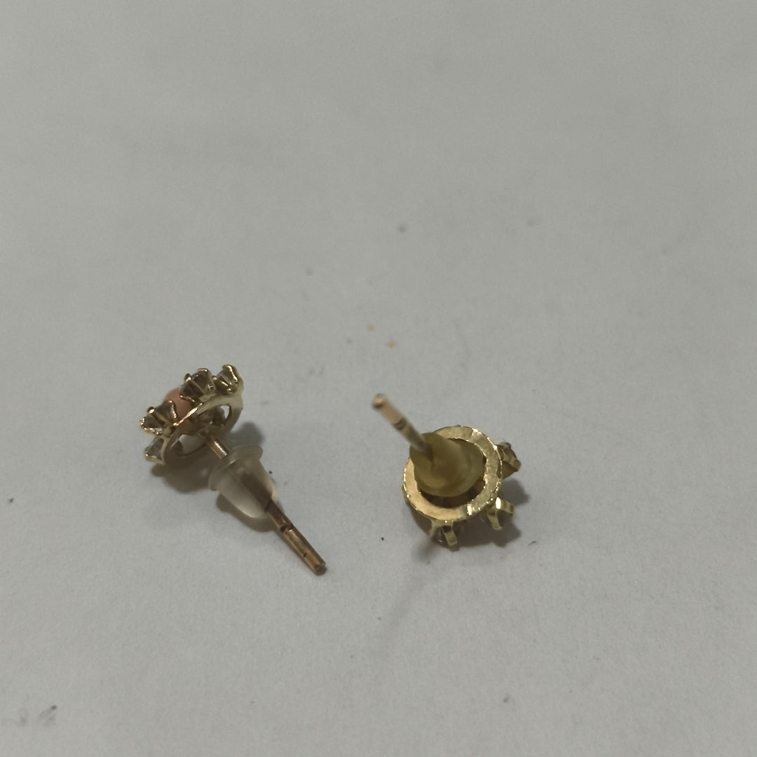 ARETES PAR ORO 10 K 0,80 GRMS (SEMINUEVO)