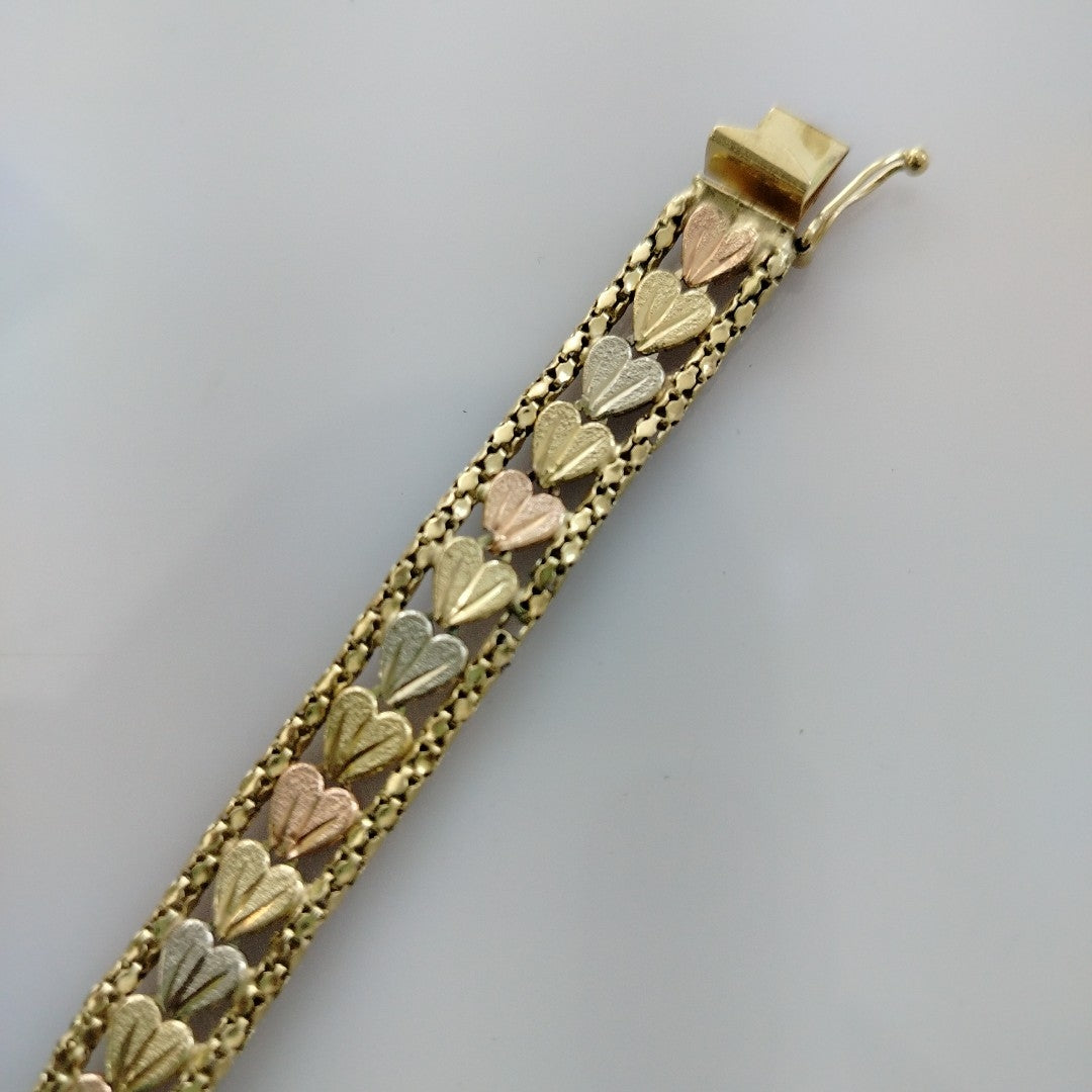 PULSERA ORO 14 K 12.9 GRMS (SEMINUEVO)