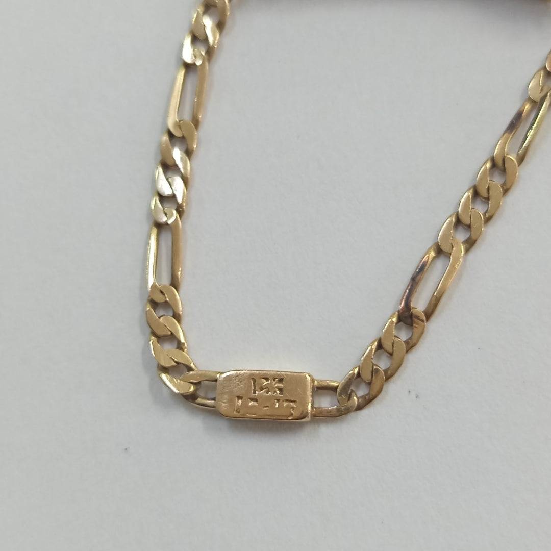 ESCLAVA ORO 14 K 3.5 GRMS (SEMINUEVO)