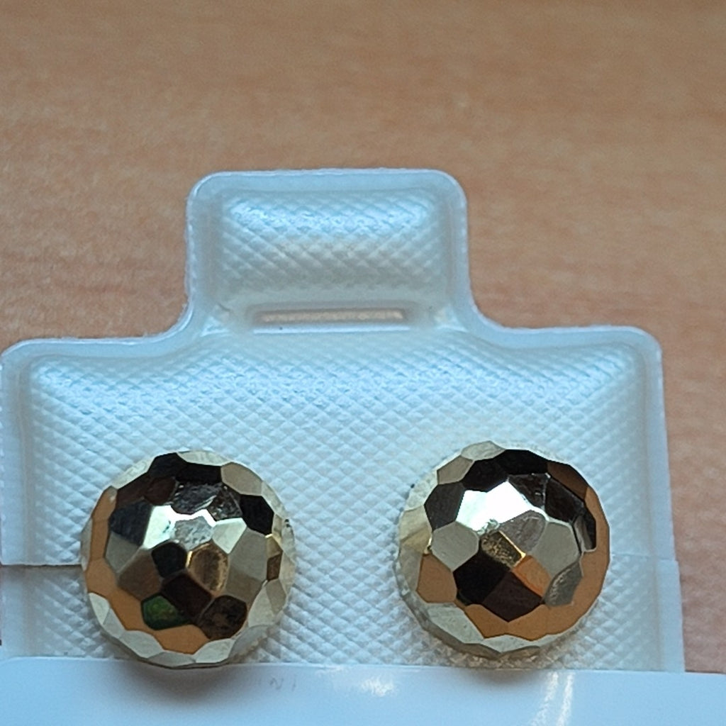 BROQUELES ORO 14K 1.2 (NUEVO)