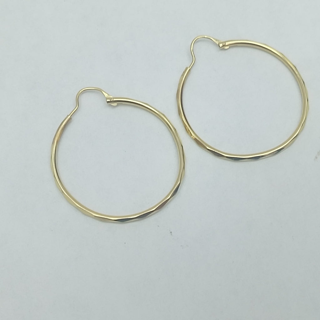 ARRACADAS PAR ORO 14 K 1.6 GRMS (SEMINUEVO)
