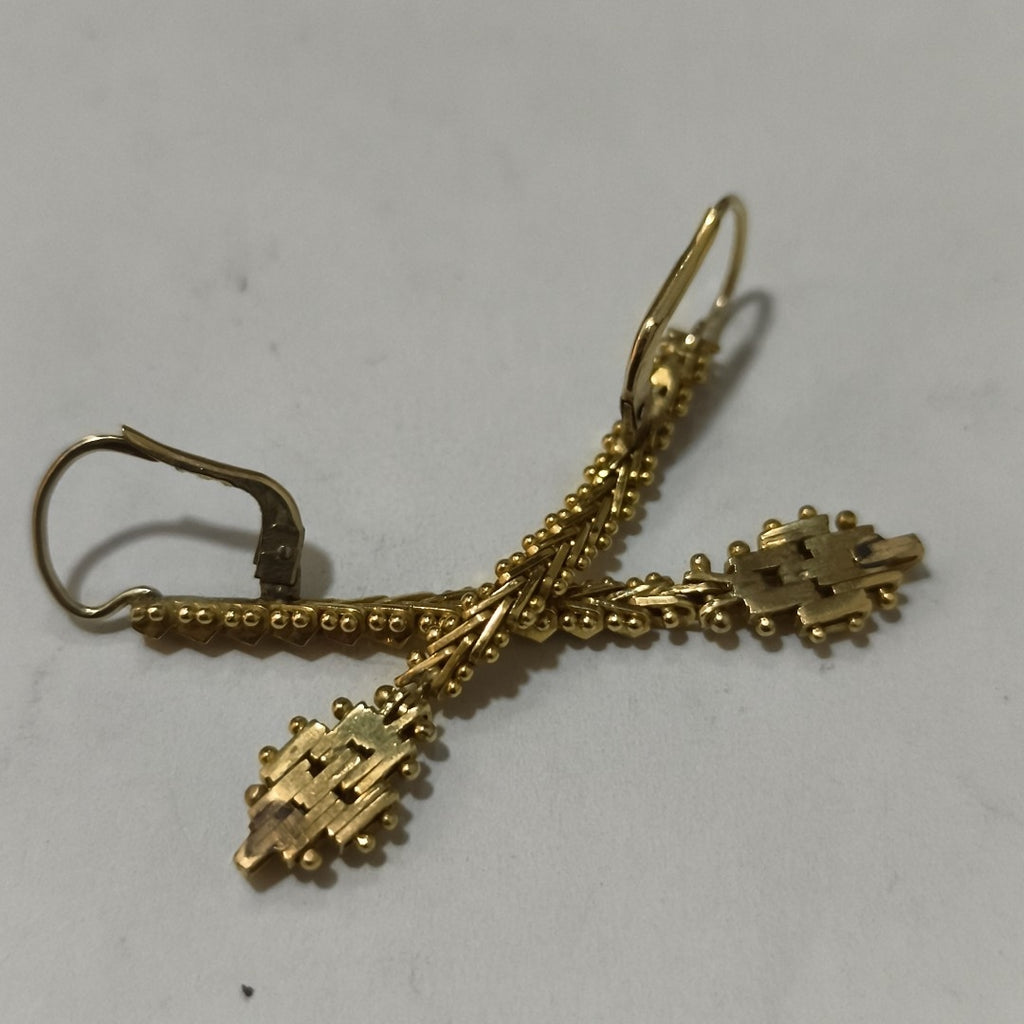 ARETES PAR ORO 16K 5.7 GRMS (SEMINUEVO)