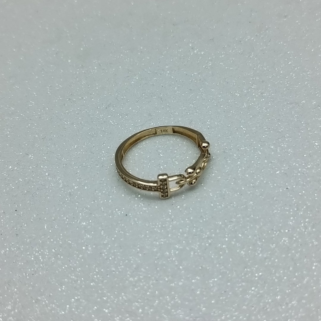 ANILLOS DAMA ORO 14K 1.5 (NUEVO)