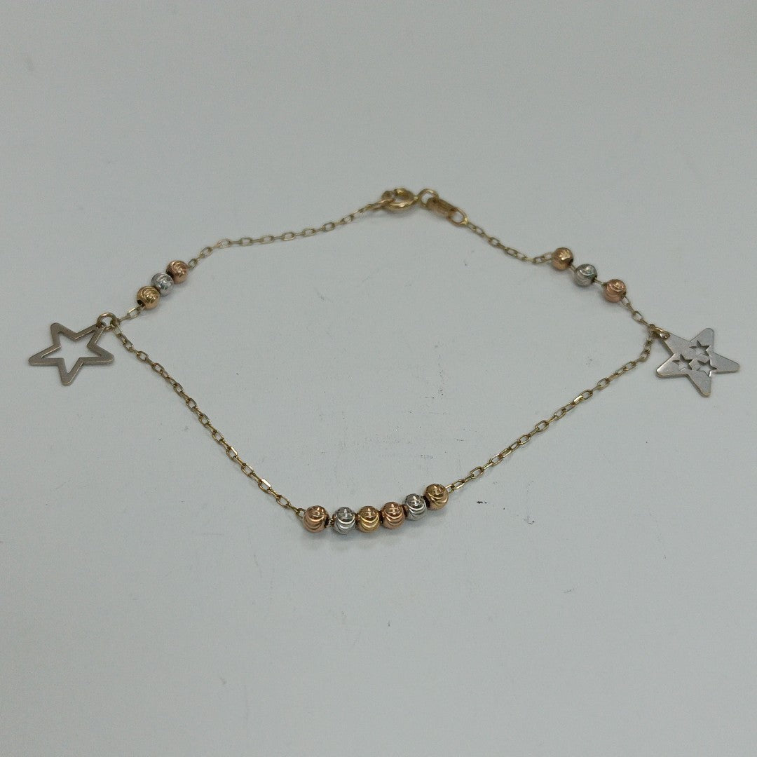 PULSERA ORO,ORO COMBINADO 14 K 1,90 GRMS (SEMINUEVO)