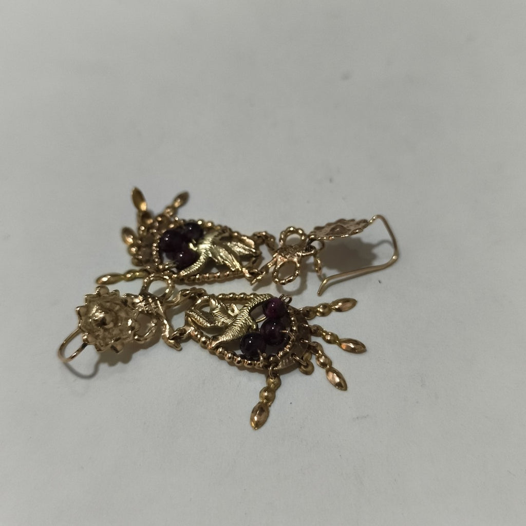 ARETES PAR ORO 10 K 6.8 GRMS (SEMINUEVO)