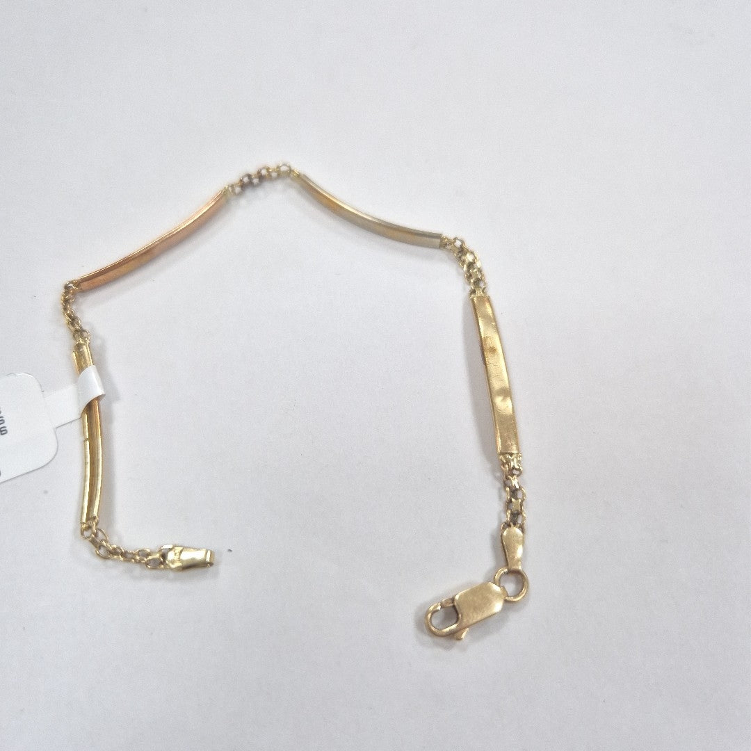 PULSERA ORO 14 K 4.5 GRMS (SEMINUEVO)
