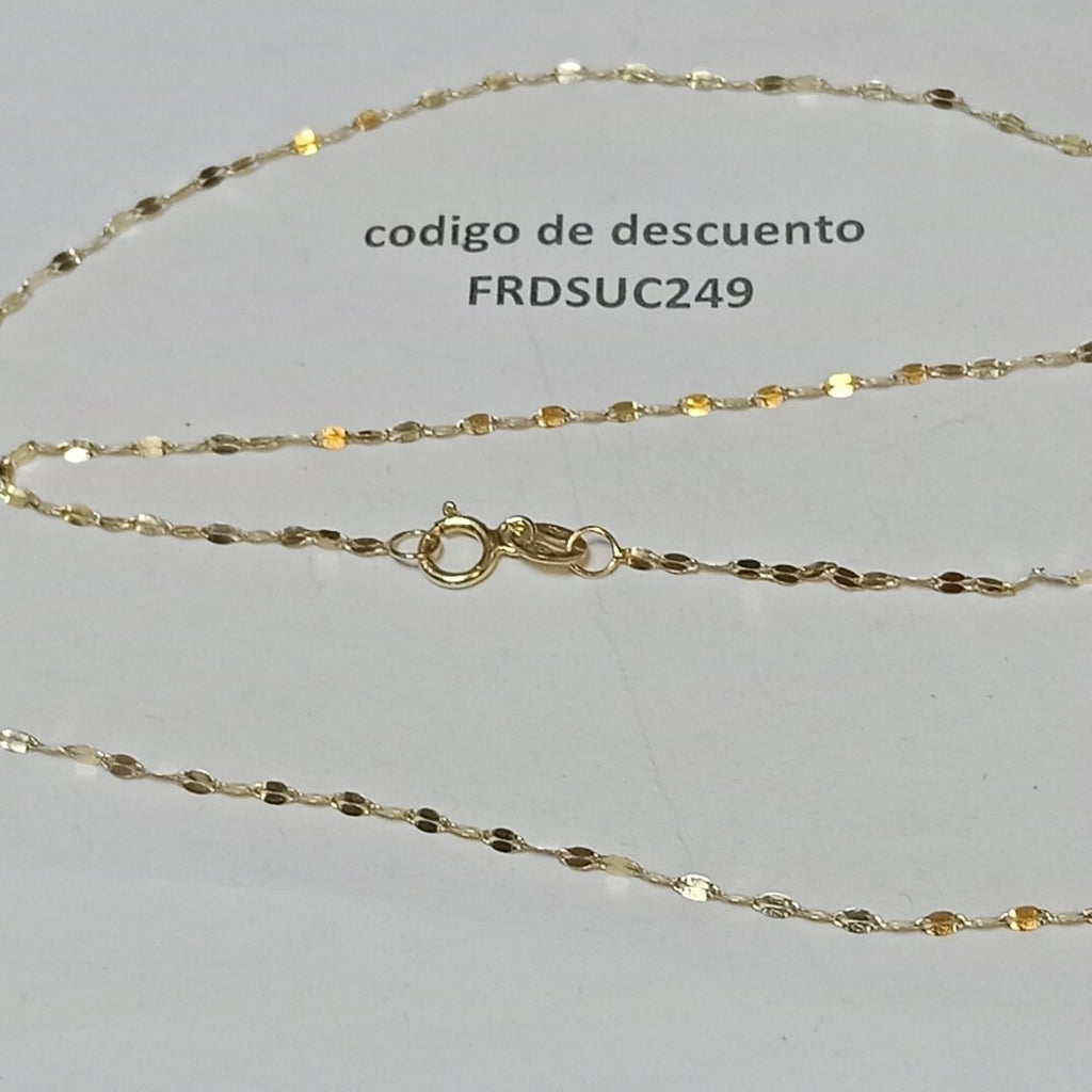 CADENA ORO 10 K 0.6 GRMS (SEMINUEVO)