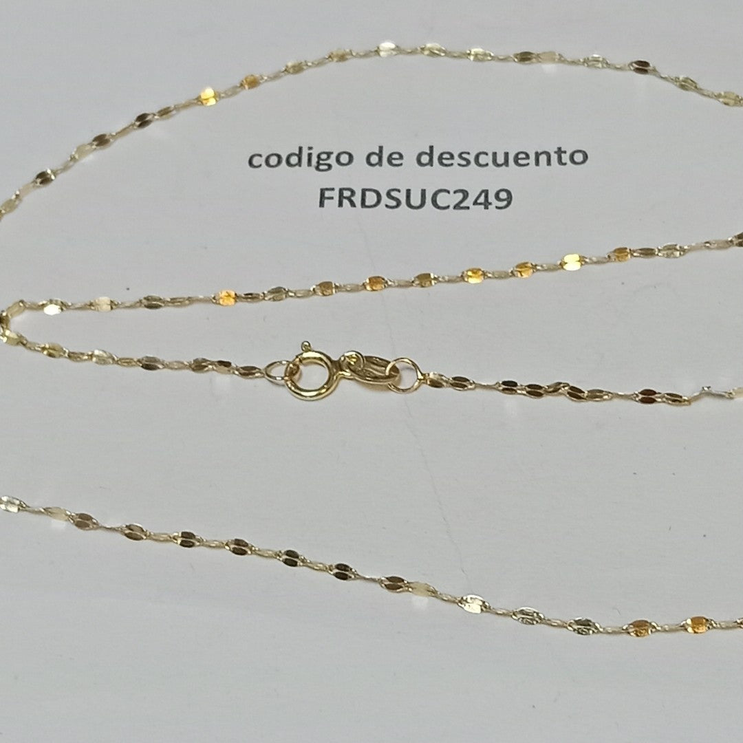 CADENA ORO 10 K 0.6 GRMS (SEMINUEVO)
