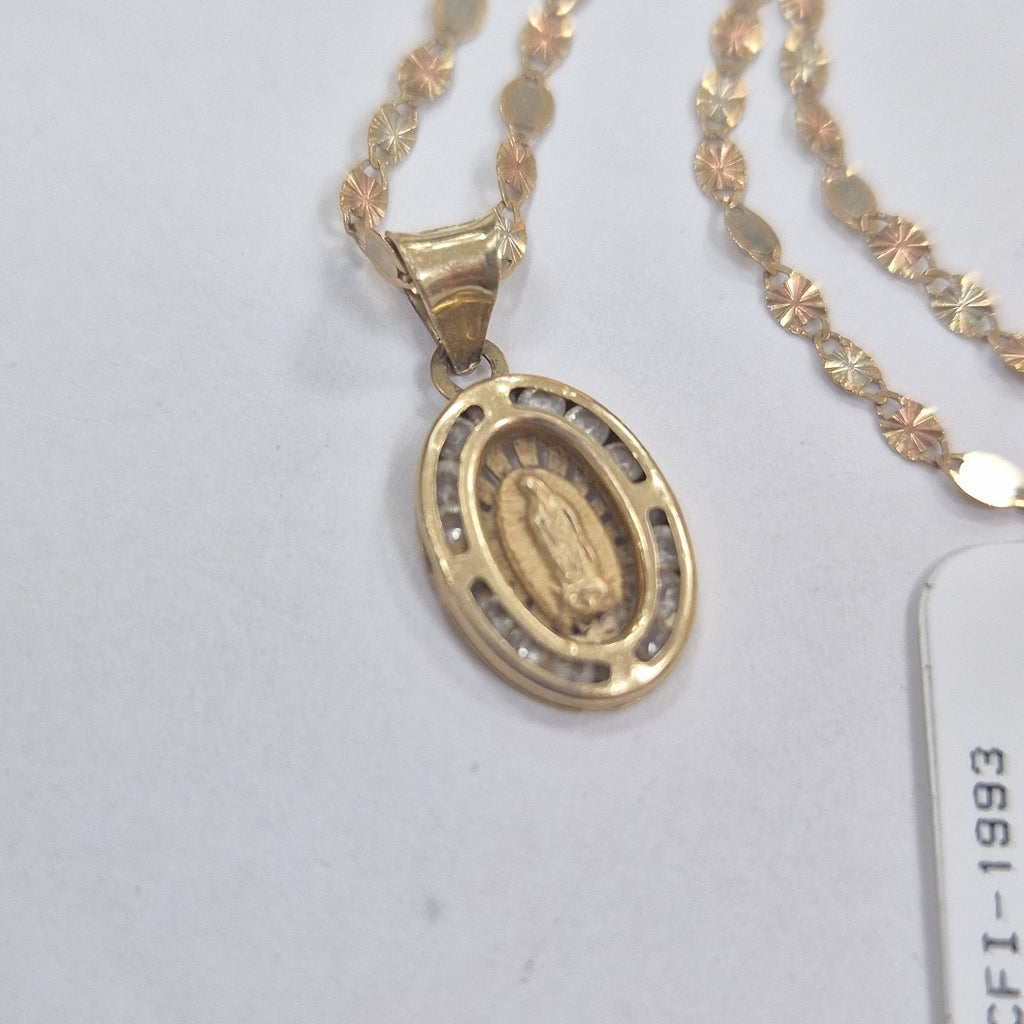CADENA, DIJE ORO 10 K 1.7 GRMS (SEMINUEVO)