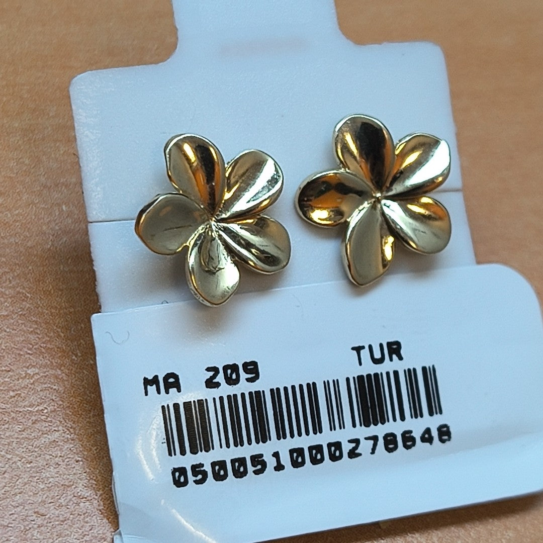 BROQUELES ORO 14K 1.4 (NUEVO)