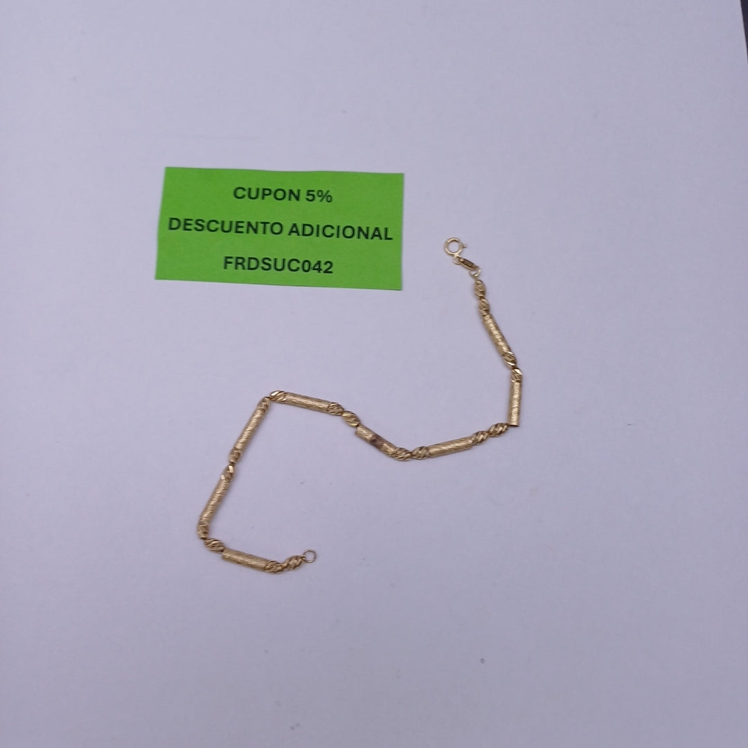 PULSERA ORO 14 K 4.5 GRMS (SEMINUEVO)