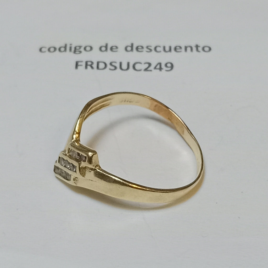 ANILLITO ORO 10 K 2.7 GRMS (SEMINUEVO)