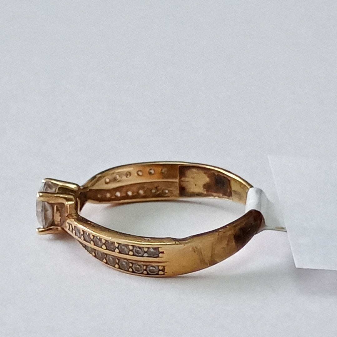 ANILLO ORO 10 K 1,50 GRMS (SEMINUEVO)